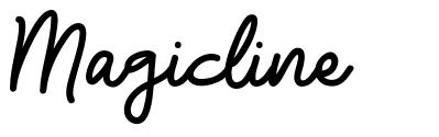 Magicline font