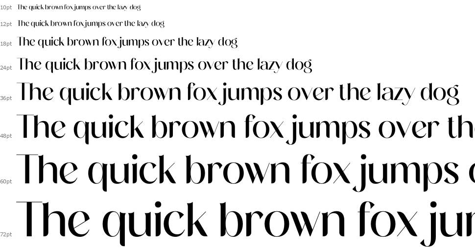 Magistral Honesty font Waterfall