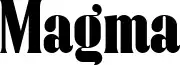 Magma font