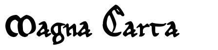 Magna Carta 字形