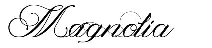 Magnolia font