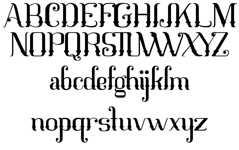 Mahaputra font Örnekler