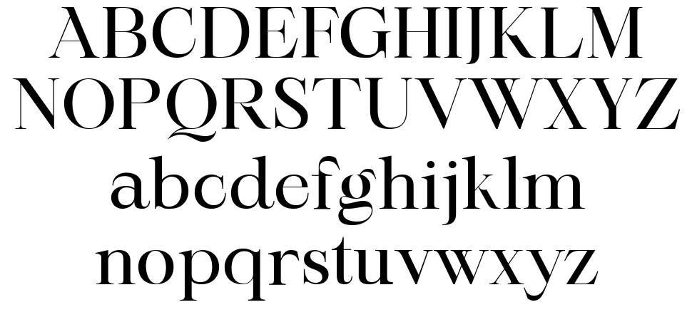 Maharlika font specimens