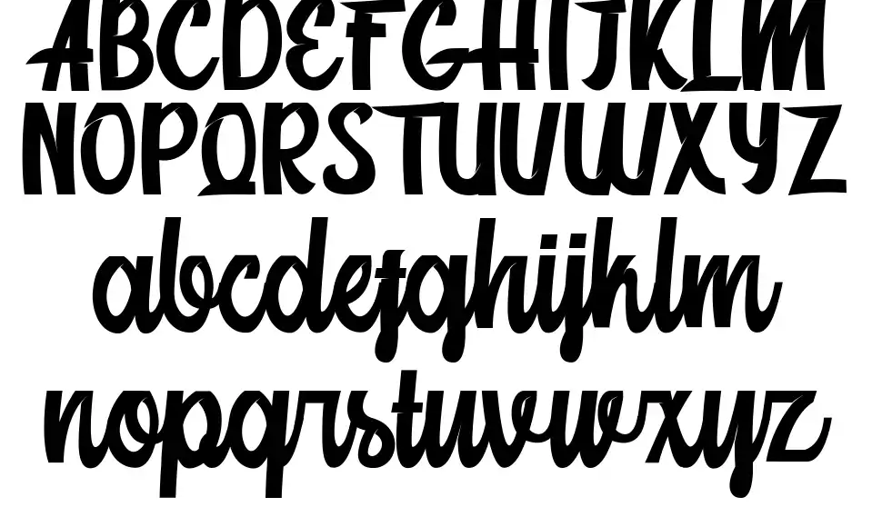 Mainstream Script font specimens