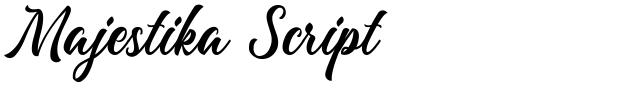 Majestika Script