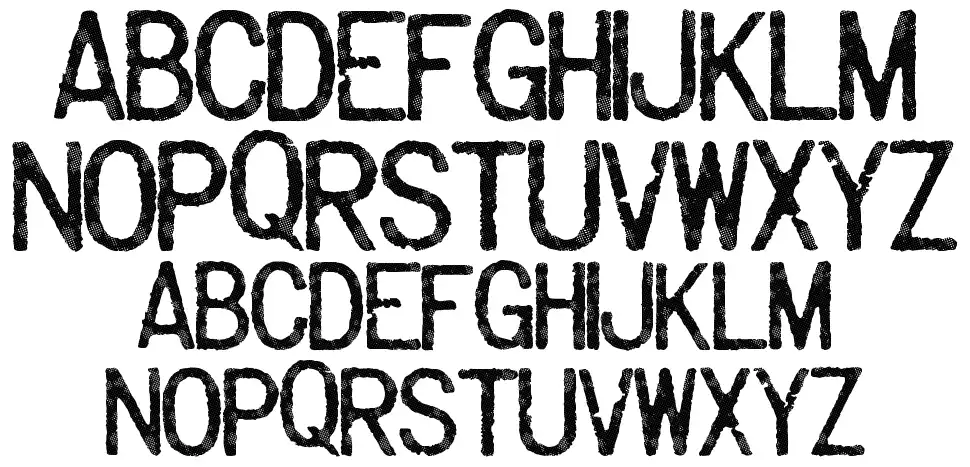 Major Labelfont specimens