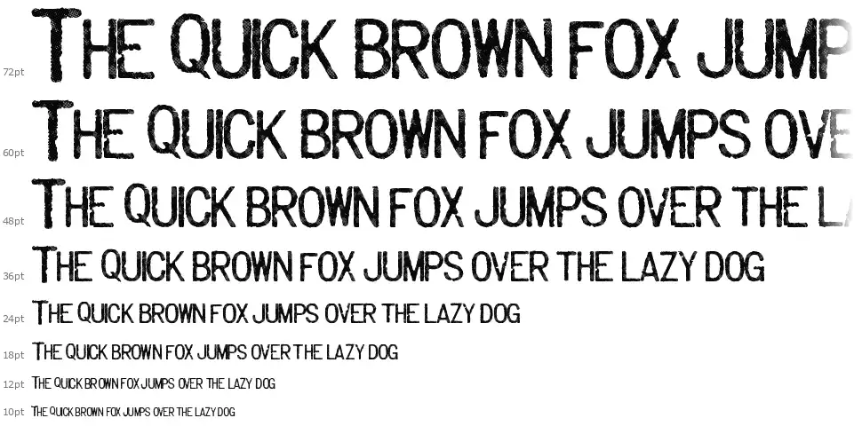 Major Labelfont waterfall