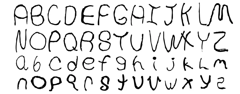 Make Em Look Badfont specimens