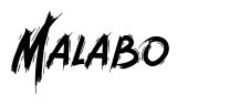 Malabo font