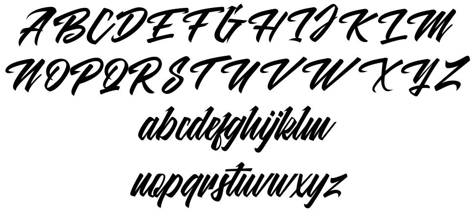 Malanaya font specimens