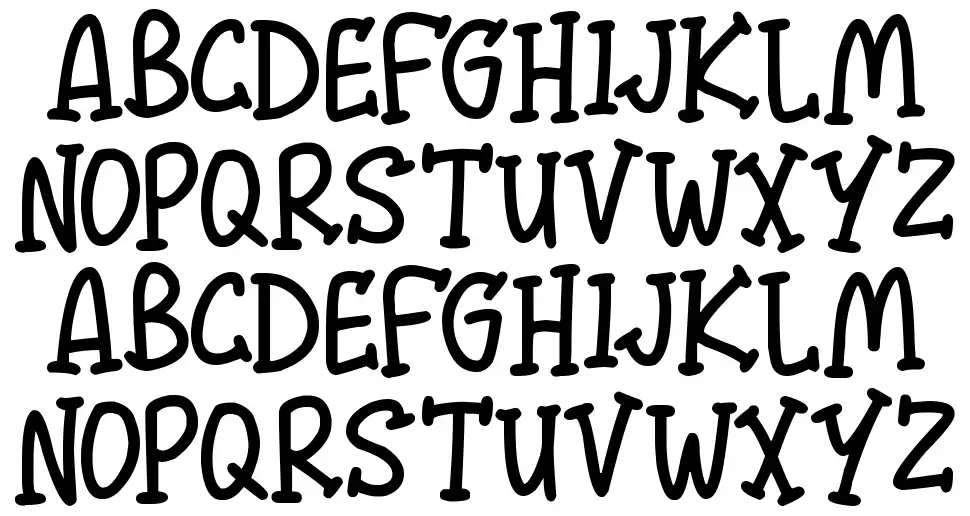 Malarkyfont specimens