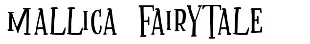Mallica Fairytale font