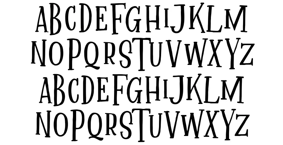 Mallica Fairytale font specimens