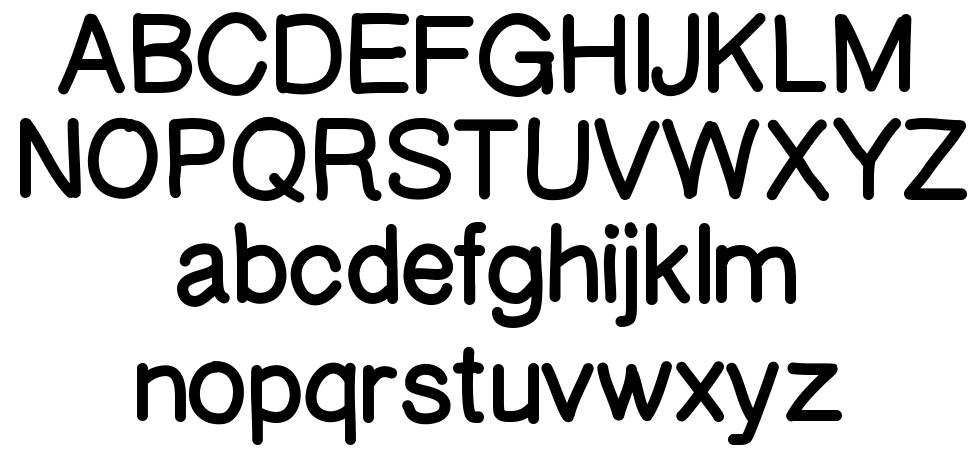 Mallow font specimens