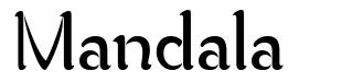 Mandala フォント