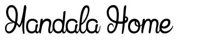 Mandala Home 字形