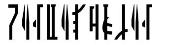 Mandalorian 字形