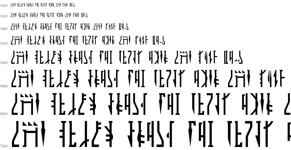 Mandalorian шрифт Водопад