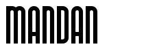 Mandan шрифт
