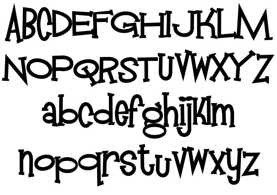 Mandingo font specimens