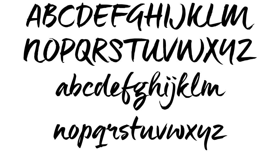 Maneo font Örnekler