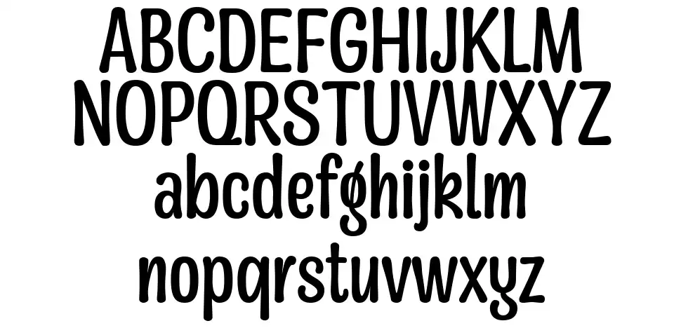 Mangabeyfont specimens
