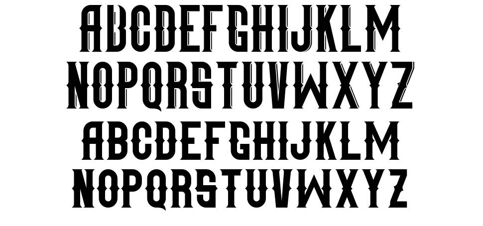 Mangarans font Örnekler