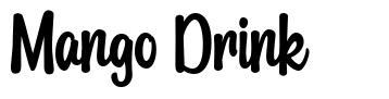 Mango Drink font