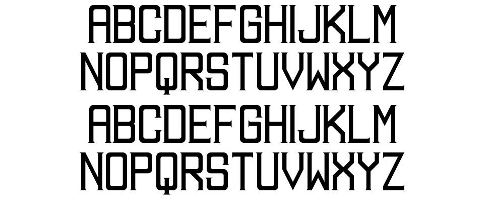 Mangosteen font Örnekler