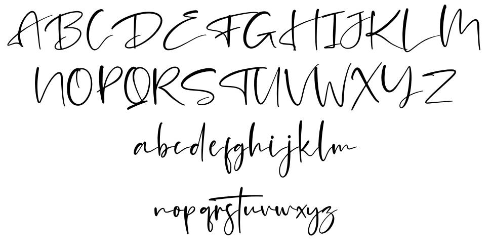 Mantilda Edition schriftart