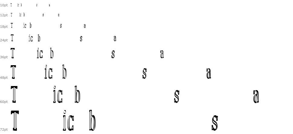 Manual Font font Şelale