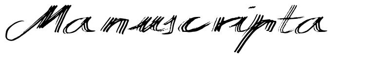 Manuscripta schriftart