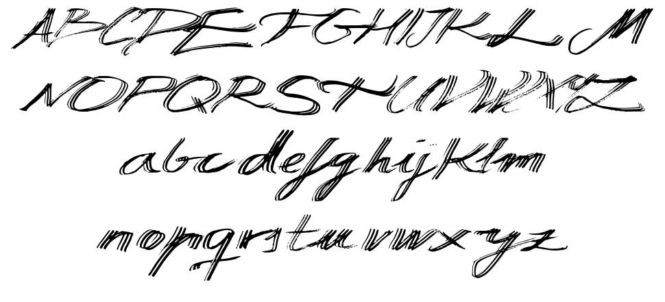 Manuscripta schriftart vorschau