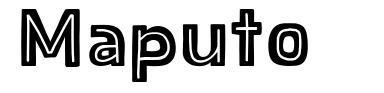 Maputo шрифт