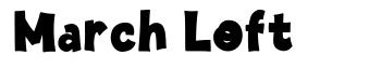 March Loft font