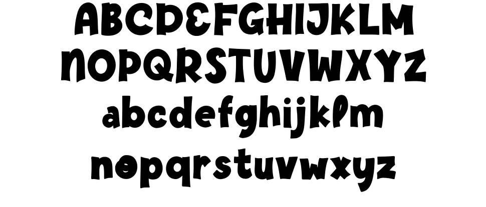 March Loft font Örnekler