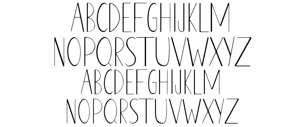 Marcondensedfont specimens