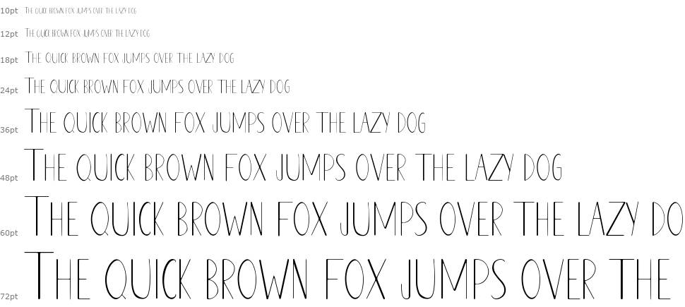 Marcondensed font Waterfall
