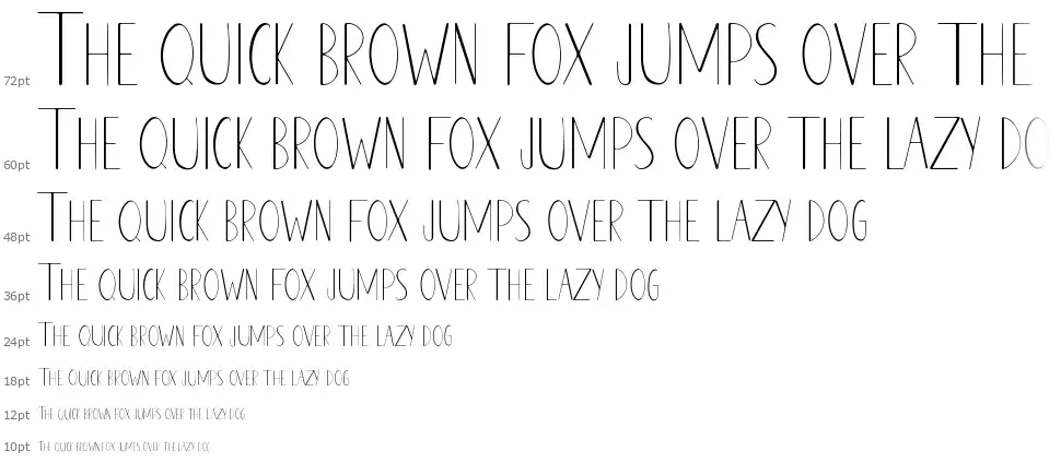 Marcondensedfont waterfall