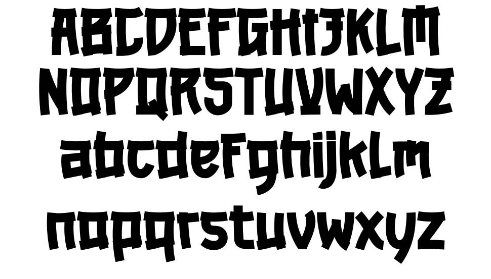 Mareka font specimens