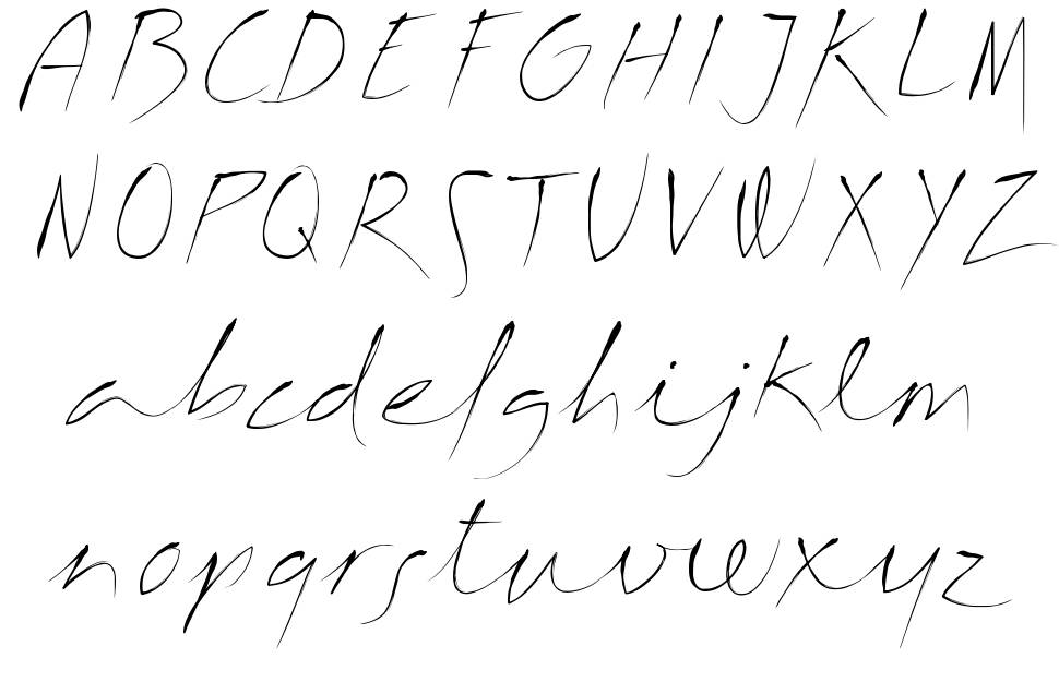 Margalida 字形 标本