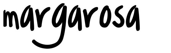 Margarosa font