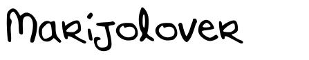 Marijolover 字形