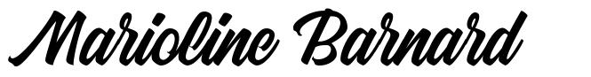 Marioline Barnard font