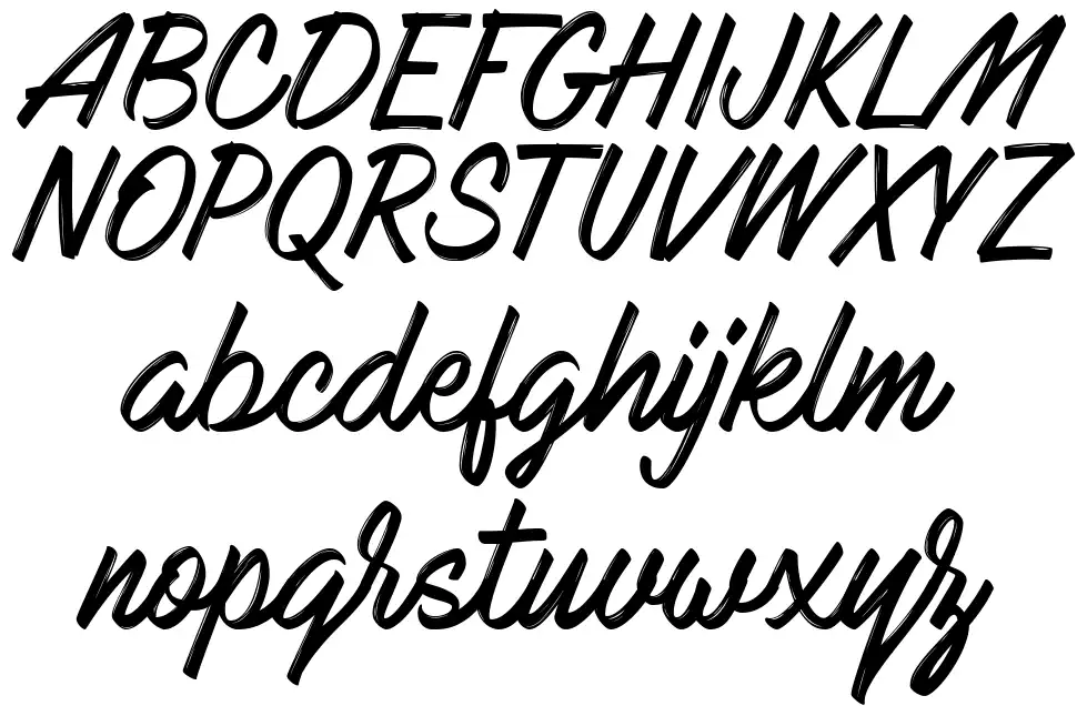 Mark My Words Font By Stereotype Fontriver
