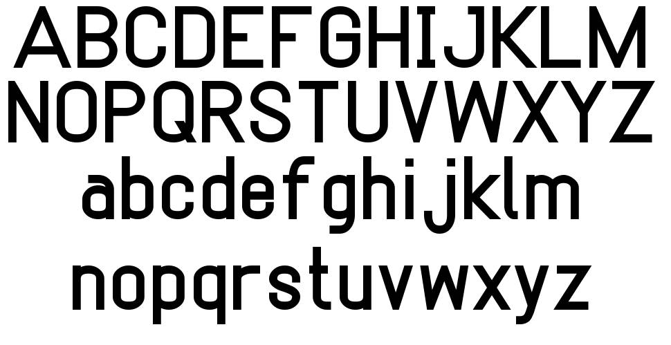 Marksman font specimens