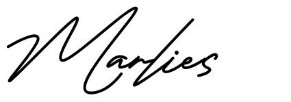 Marlies шрифт