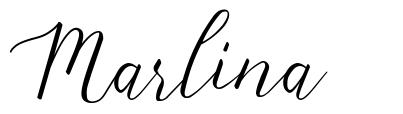 Marlina шрифт