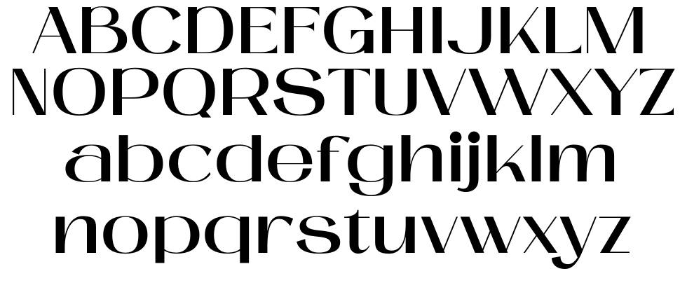 Marlino font Örnekler