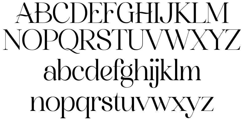 Marllgon font Örnekler